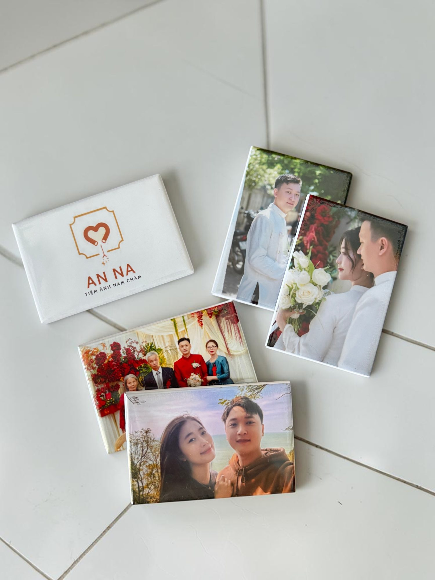 Bộ mẫu ảnh nam châm thật của AN NA
